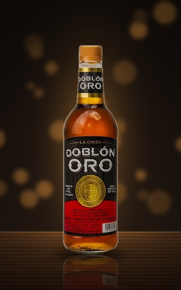 Licor de Ron Doblón de Oro